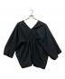 ISSEY MIYAKE (イッセイミヤケ) 半袖ブラウス ブラック サイズ:2：7000円