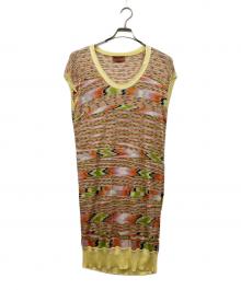 missoni（ミッソーニ）の古着「ノースリーブワンピース」｜マルチカラー