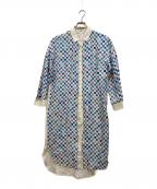 ARTISANアルチザン）の古着「シルクシャツワンピース」｜ホワイト