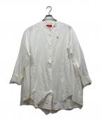 Vivienne Westwood RED LABELヴィヴィアンウエストウッドレッドレーベル）の古着「バンドカラーシャツ」｜ホワイト