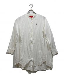 Vivienne Westwood RED LABEL（ヴィヴィアンウエストウッドレッドレーベル）の古着「バンドカラーシャツ」｜ホワイト