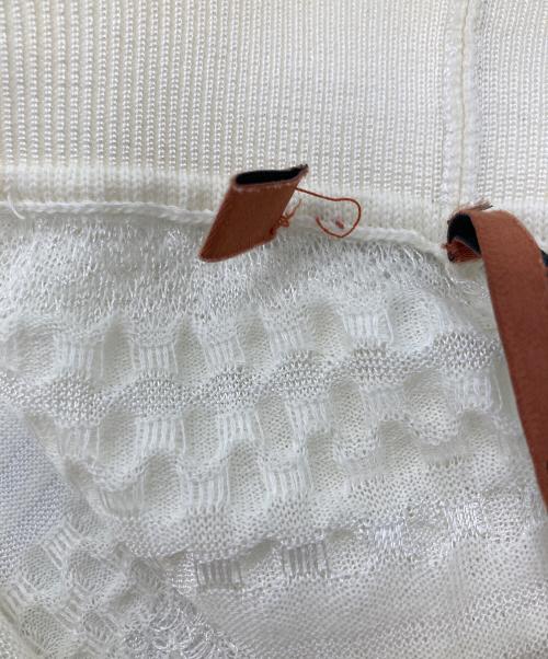missoni（ミッソーニ）missoni (ミッソーニ) ニットパンツ アイボリー サイズ:40の古着・服飾アイテム