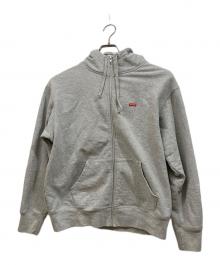 SUPREME（シュプリーム）の古着「Small Box Facemask Zip Up Hooded Sweatshirt」｜グレー