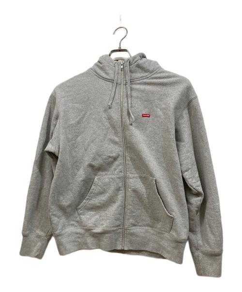 SUPREME（シュプリーム）SUPREME (シュプリーム) Small Box Facemask Zip Up Hooded Sweatshirt グレー サイズ:Sの古着・服飾アイテム