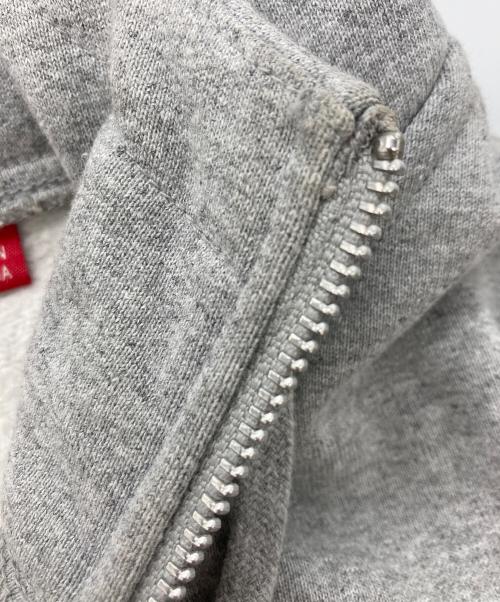 SUPREME（シュプリーム）SUPREME (シュプリーム) Small Box Facemask Zip Up Hooded Sweatshirt グレー サイズ:Sの古着・服飾アイテム