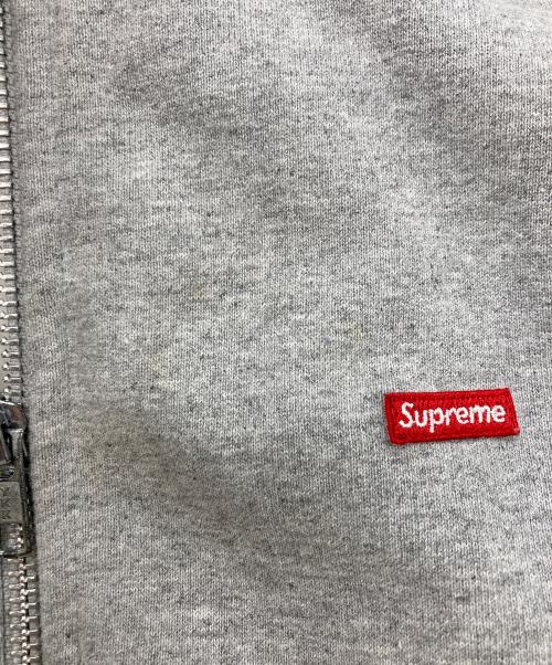 SUPREME（シュプリーム）SUPREME (シュプリーム) Small Box Facemask Zip Up Hooded Sweatshirt グレー サイズ:Sの古着・服飾アイテム