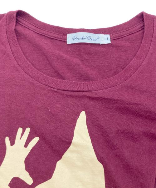 UNDERCOVER（アンダーカバー）UNDERCOVER (アンダーカバー) プリントTシャツ レッド サイズ:1の古着・服飾アイテム