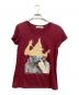 UNDERCOVER（アンダーカバー）の古着「プリントTシャツ」｜レッド