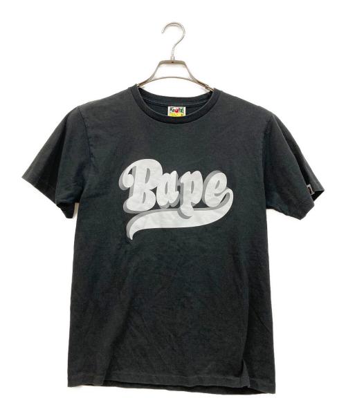 BAPE BY A BATHING APE（ベイプバイアベイシングエイプ）BAPE BY A BATHING APE (ベイプバイアベイシングエイプ) プリントTシャツ ブラック サイズ:Mの古着・服飾アイテム