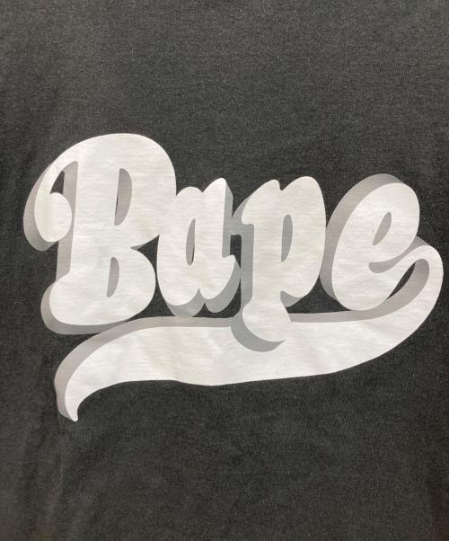 BAPE BY A BATHING APE（ベイプバイアベイシングエイプ）BAPE BY A BATHING APE (ベイプバイアベイシングエイプ) プリントTシャツ ブラック サイズ:Mの古着・服飾アイテム