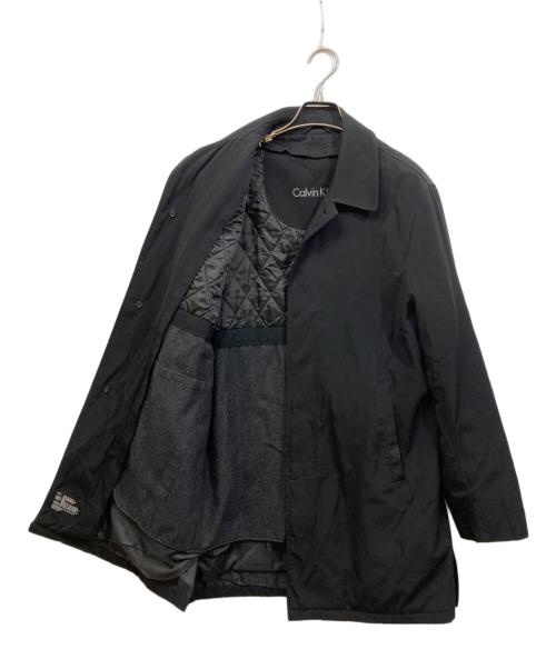 Calvin Klein（カルバンクライン）Calvin Klein (カルバンクライン) ライナー付コート ブラック サイズ:	SIZE 38の古着・服飾アイテム