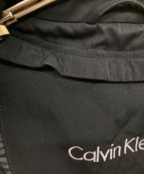Calvin Klein（カルバンクライン）Calvin Klein (カルバンクライン) ライナー付コート ブラック サイズ:	SIZE 38の古着・服飾アイテム