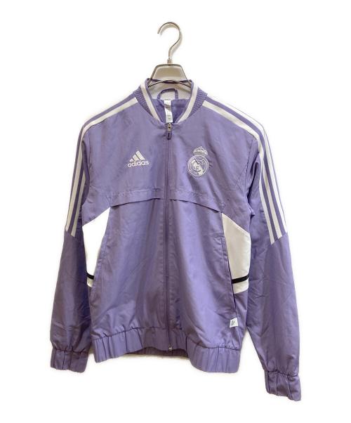 adidas（アディダス）adidas (アディダス) ナイロンジャケット パープル サイズ:SIZE XSの古着・服飾アイテム
