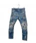 DSQUARED2（ディースクエアード）の古着「Baby Print Sexy Twist Jeans」｜インディゴ