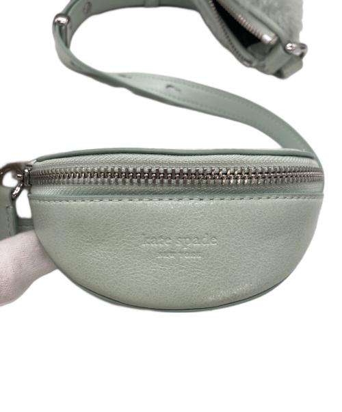 Kate Spade（ケイトスペード）Kate Spade (ケイトスペード) ケーエスデュオ シアリング クロスボディ バッグ ミントフロスティングの古着・服飾アイテム
