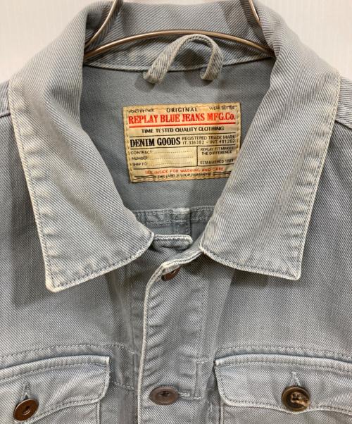 REPLAY（リプレイ）REPLAY (リプレイ) デニムジャケット インディゴ サイズ:SIZE Mの古着・服飾アイテム