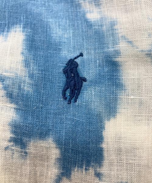 POLO RALPH LAUREN（ポロ・ラルフローレン）POLO RALPH LAUREN (ポロ・ラルフローレン) リネンシャツ スカイブルー サイズ:Sの古着・服飾アイテム