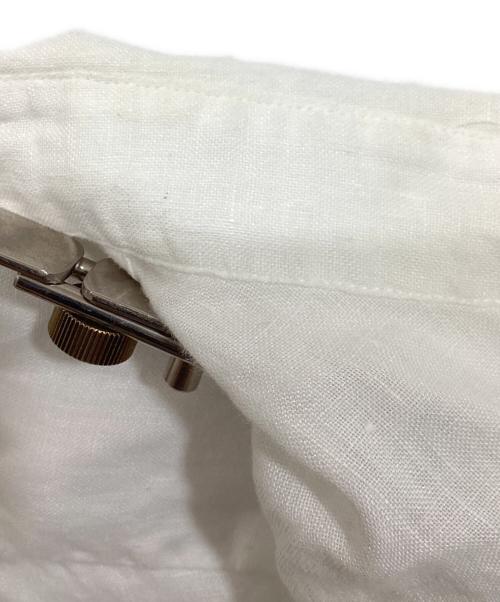 RALPH LAUREN（ラルフローレン）RALPH LAUREN (ラルフローレン) リネンシャツ ホワイト サイズ:SPの古着・服飾アイテム