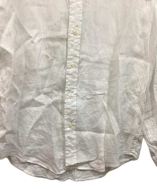 RALPH LAUREN（ラルフローレン）RALPH LAUREN (ラルフローレン) リネンシャツ ホワイト サイズ:SPの古着・服飾アイテム