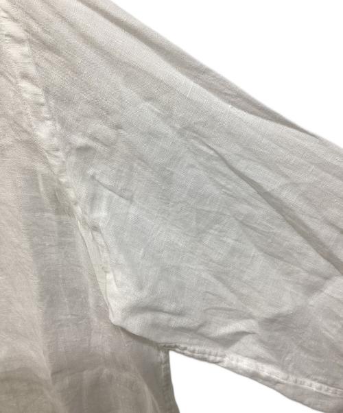 RALPH LAUREN（ラルフローレン）RALPH LAUREN (ラルフローレン) リネンシャツ ホワイト サイズ:SPの古着・服飾アイテム