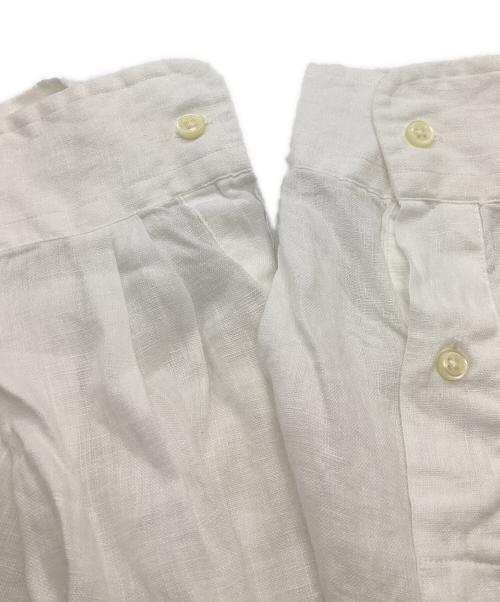 RALPH LAUREN（ラルフローレン）RALPH LAUREN (ラルフローレン) リネンシャツ ホワイト サイズ:SPの古着・服飾アイテム