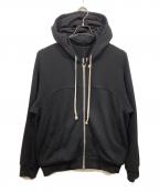 RICK OWENSリックオウエンス）の古着「WINDBREAKER/ジップパーカー」｜ブラック