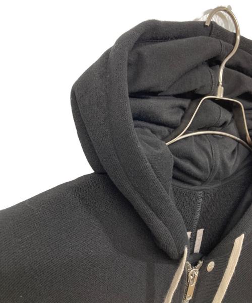 RICK OWENS（リックオウエンス）RICK OWENS (リックオウエンス) WINDBREAKER/ジップパーカー ブラック サイズ:SIZE Mの古着・服飾アイテム