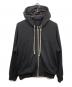 RICK OWENS（リックオウエンス）の古着「WINDBREAKER/ジップパーカー」｜ブラック
