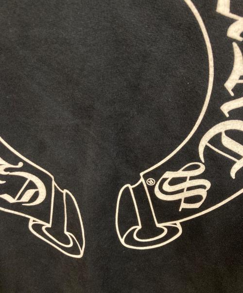 CHROME HEARTS（クロムハーツ）CHROME HEARTS (クロムハーツ) バックホースシュー袖フローラルプリントジップアップパーカー ブラック サイズ:SIZE XLの古着・服飾アイテム