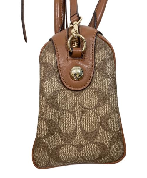 COACH（コーチ）COACH (コーチ) 2WAYショルダーバッグ ブラウンの古着・服飾アイテム