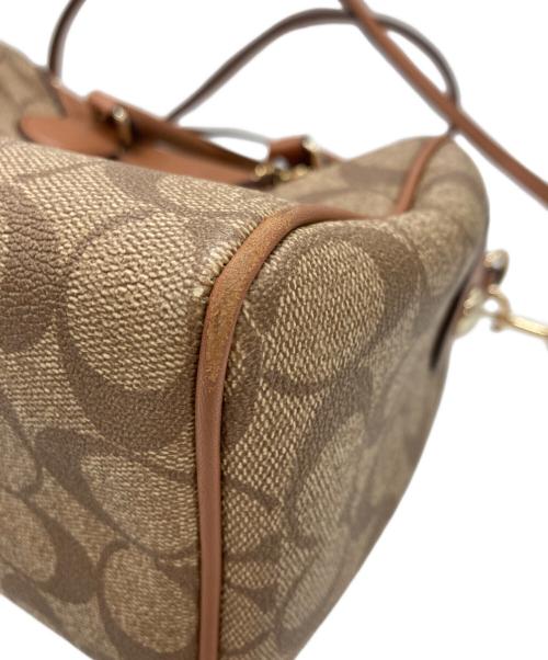 COACH（コーチ）COACH (コーチ) 2WAYショルダーバッグ ブラウンの古着・服飾アイテム