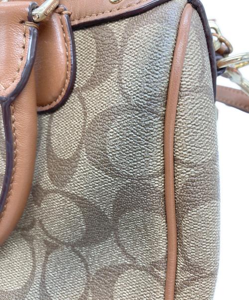 COACH（コーチ）COACH (コーチ) 2WAYショルダーバッグ ブラウンの古着・服飾アイテム