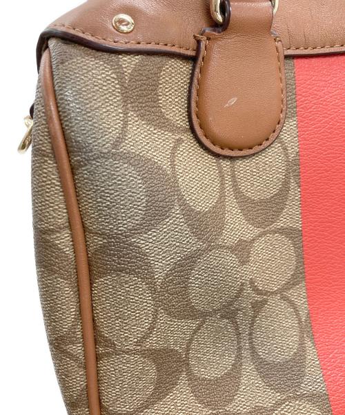 COACH（コーチ）COACH (コーチ) 2WAYショルダーバッグ ブラウンの古着・服飾アイテム