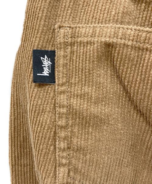 stussy（ステューシー）stussy (ステューシー) コーデュロイワイドパンツ ブラウン サイズ:SIZE Mの古着・服飾アイテム