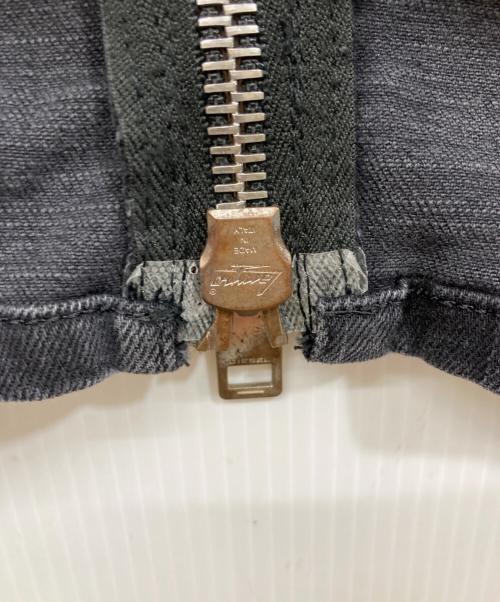 DIESEL（ディーゼル）DIESEL (ディーゼル) DE-PENCIL-ZIPデニムスカート ブラック サイズ:	SIZE 24の古着・服飾アイテム