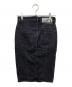 DIESEL (ディーゼル) DE-PENCIL-ZIPデニムスカート ブラック サイズ:	SIZE 24：5000円