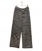missoniミッソーニ）の古着「ニットパンツ」｜ブラック