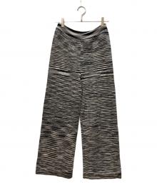 missoni（ミッソーニ）の古着「ニットパンツ」｜ブラック