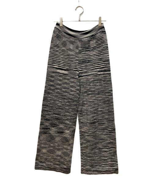 missoni（ミッソーニ）missoni (ミッソーニ) ニットパンツ ブラック サイズ:44の古着・服飾アイテム