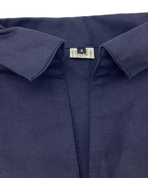 古着（フルギ）古着 (フルギ) スモックシャツ ネイビー サイズ:SIZE Sの古着・服飾アイテム