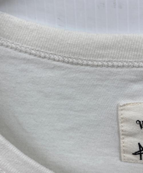 Vivienne Westwood ANGLOMANIA（ヴィヴィアンウエストウッドアングロマニア）VIVIENNE WESTWOOD ANGLOMANIA (ヴィヴィアンウエストウッドアングロマニア) オーブプリントTシャツ ホワイト サイズ:	SIZE 38の古着・服飾アイテム