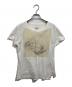 VIVIENNE WESTWOOD ANGLOMANIA（ヴィヴィアンウエストウッドアングロマニア）の古着「オーブプリントTシャツ」｜ホワイト