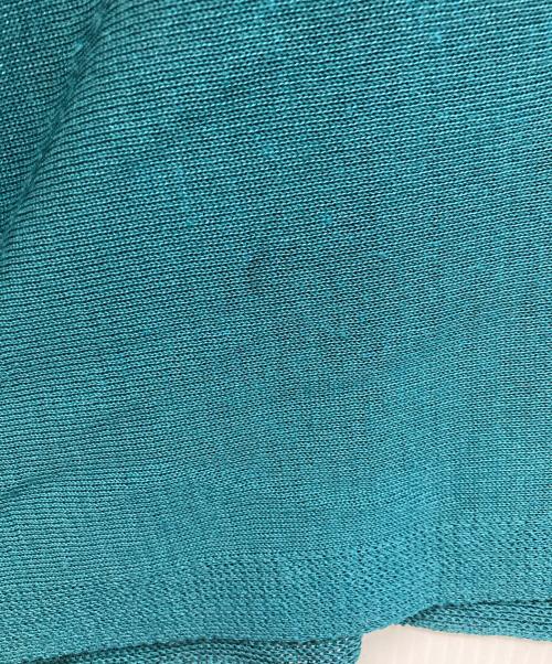ISSEY MIYAKE（イッセイミヤケ）ISSEY MIYAKE (イッセイミヤケ) ポンチョニット グリーン サイズ:SIZE 2の古着・服飾アイテム