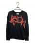 Vivienne Westwood ANGLOMANIA（ヴィヴィアンウエストウッドアングロマニア）の古着「プリントカットソー」｜ブラック