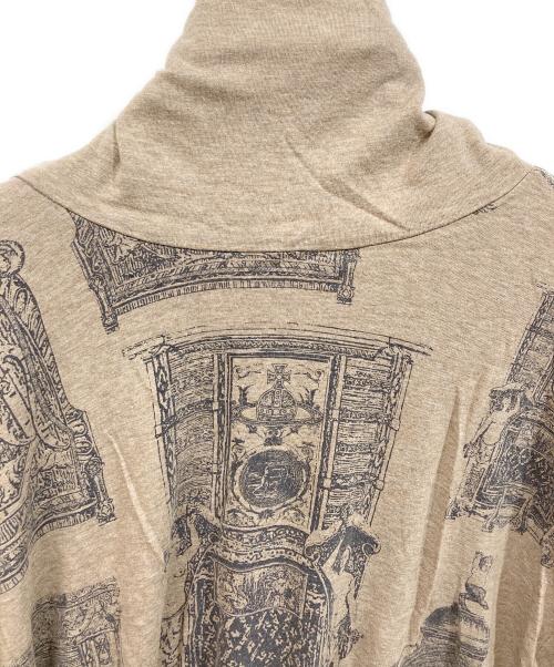 Vivienne Westwood RED LABEL（ヴィヴィアンウエストウッドレッドレーベル）Vivienne Westwood RED LABEL (ヴィヴィアンウエストウッドレッドレーベル) タートルネックカットソー ブラウン サイズ:2の古着・服飾アイテム