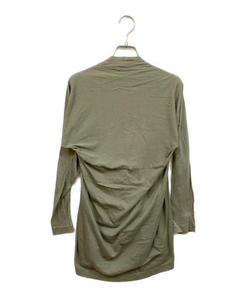 Vivienne Westwood RED LABEL（ヴィヴィアンウエストウッドレッドレーベル）Vivienne Westwood RED LABEL (ヴィヴィアンウエストウッドレッドレーベル) ラウンドネックカットソー オリーブ サイズ:2の古着・服飾アイテム