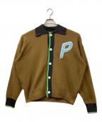 LOGAN×CITYSHOPローガン×シティショップ）の古着「別注 PY ニットカーディガン」｜ブラウン