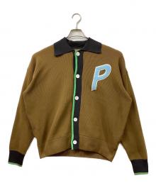 LOGAN×CITYSHOP（ローガン×シティショップ）の古着「別注 PY ニットカーディガン」｜ブラウン