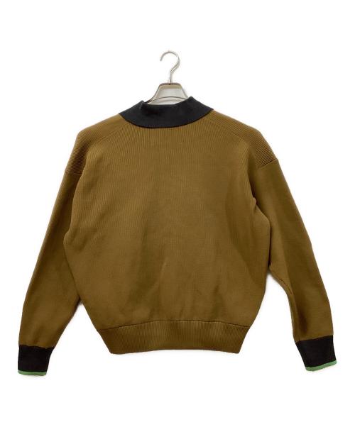 LOGAN（ローガン）LOGAN (ローガン) CITYSHOP (シティショップ) 別注 PY ニットカーディガン ブラウン サイズ:Fの古着・服飾アイテム