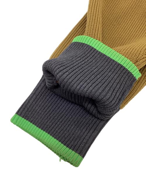 LOGAN（ローガン）LOGAN (ローガン) CITYSHOP (シティショップ) 別注 PY ニットカーディガン ブラウン サイズ:Fの古着・服飾アイテム